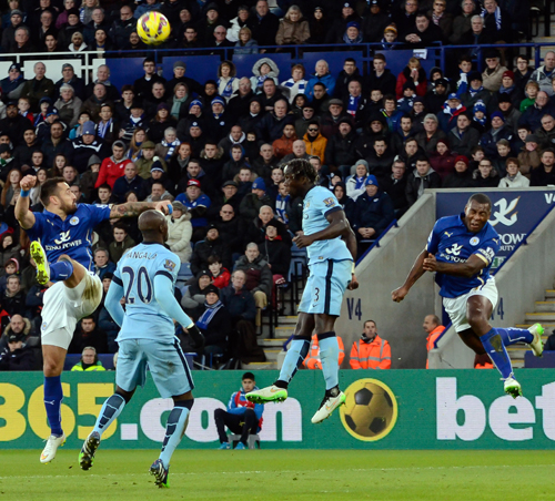 Leicester City v Man City, Barclays Premier, 13  December, 2014